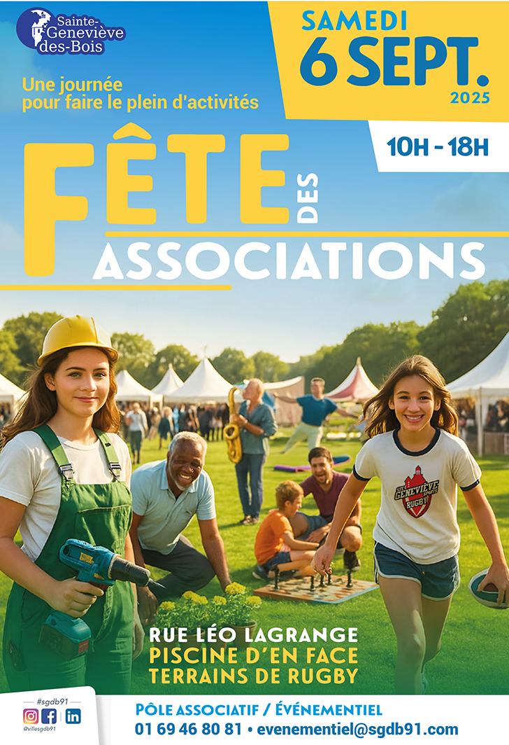 affiche fete des associations2025